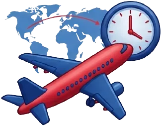 International travel & routines